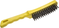 STAYER  5 рядов, пластмассовая рукоятка, стальная, щетка проволочная (35015-5) 35015-5
