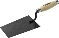 СИБИН  175 х 110 х 90 мм, деревянная ручка, стальная, кельма отделочника (0820-1) 0820-1_z01