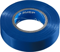 ЗУБР  ЭЛЕКТРИК-20, 19 мм х 20 м, 6 000 В, синяя, не поддерживает горение, изолента ПВХ, Профессионал (1234-7) 1234-7_z02