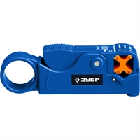 ЗУБР  COAX-3, (RG58, RG59, RG62), стриппер коаксиальных кабелей, Профессионал (22657) 22657