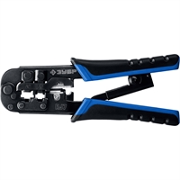 ЗУБР  RJ7, (RJ45, RJ11, RJ12), 203 мм, универсальный кримпер, Профессионал(22650) 22650