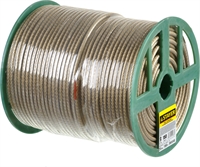 STAYER  6 мм, L 150 м, стальной трос в полимерной оболочке (30410-60) 30410-60