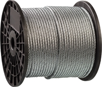 ЗУБР  DIN 3055, свивка 6 х 7 + IWS, 4 мм, L 200 м, стальной трос, Профессионал (4-304110-04) 4-304110-04