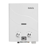 Бездымоходный газовый проточный водонагреватель Oasis B-12W oasis 73