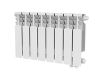 Биметаллический литой радиатор Oasis Heat 350/90 с нижним подключением oasis 574