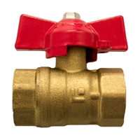 Кран шаровой 11Б27п1 ГГ бабочка 15 т тт000000455