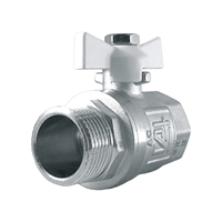 Кран шаровой STI ШГ бабочка 20 т 00000003454