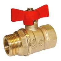 Кран шаровой Галлоп Стандарт 231 ШГ бабочка 20 т тт000014303