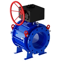 Кран шаровой Маршал 11с67п СФ фланец 200 (PN16) с ред. т т0000001479