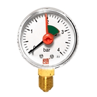 Манометр радиальный STI ∅50 4 bar УП (G¼
