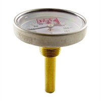 Термометр биметаллический ∅63 200°C (L50) т 00000003911