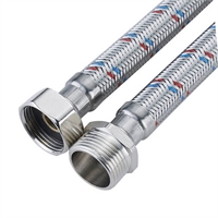 Гибкая подводка для воды (нерж. сталь) ГШ 1/2
