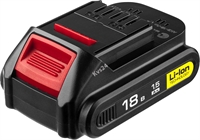 ЗУБР  М2, 18 В, 1.5 А·ч, аккумуляторная батарея (АКБ-18-Ли 15М2) АКБ-18-Ли 15М2