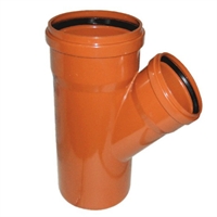 Тройник наружный 160х110х45° Политэк т 00000003900