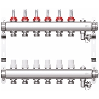 Коллекторная группа STI СМ6F в сборе с расходомерами (6 вых.) т тт000010557