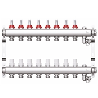 Коллекторная группа STI СМ8F в сборе с расходомерами (8 вых.) т тт000013671