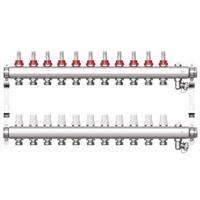 Коллекторная группа STI СМ11F в сборе с расходомерами (11 вых.) т тт000013674