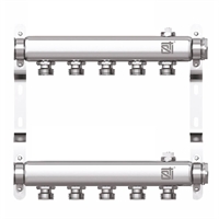 Коллекторная группа STI СH5 для радиаторной разводки (5 вых.) т тт000019014