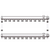 Коллекторная группа STI СH10 для радиаторной разводки (10 вых.) т тт000019019