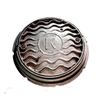 Люк чугунный (тип Т) с замками, 250 кН т 00000004936