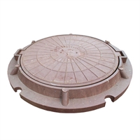 Люк полимерный, 30 кН - красный т тт000013102