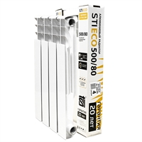 Алюминиевый радиатор STI ECO RUS AL 500/80 4 сек. т тт000015887