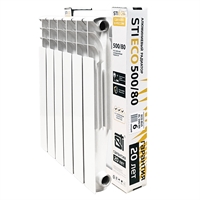 Алюминиевый радиатор STI ECO RUS AL 500/80 6 сек. т тт000015888