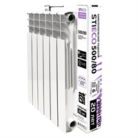 Биметаллический радиатор STI ECO RUS BM 500/80 6 сек. т тт000015898
