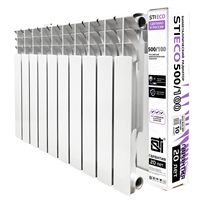 Биметаллический радиатор STI ECO RUS BM 500/100 10 сек. т тт000015900
