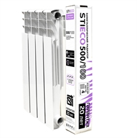 Биметаллический радиатор STI ECO RUS BM 500/100 4 сек. т тт000015902