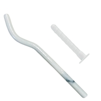 Кронштейн усиленный с дюбелем 200мм - Ø9мм (Нова) т тт000015329