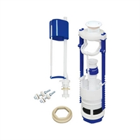 Арматура для бачка АС-17.1 Стандарт нижняя, кнопка белая т 00000003114