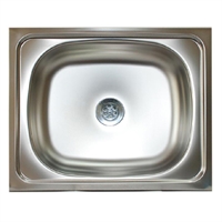 Мойка накладная 500х400 0,4 мм. сталь нержавеющая V-407 Владикс т cт000069219