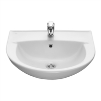 Умывальник Santeri Виктория 56 белый (с переливом, без пьедестала) т 00000004853