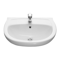 Умывальник Santeri Версия 57 белый (с переливом, без пьедестала) т тт000014468