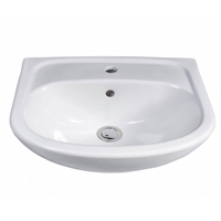 Умывальник Универсал Ностальжи 55 белый (с переливом, без пьедестала) т тт000016929