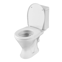 Унитаз-компакт Santeri Грация белый (арматура и сиденье, горизонт. выпуск) т тт000017366