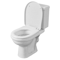 Унитаз-компакт Santeri Визит крап на белом (арматура и сиденье, косой выпуск) т тт000018516