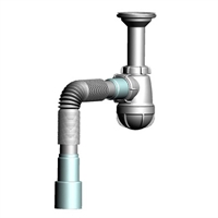 S0515 Сифон для кухни малый 1½