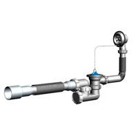 V255 Сифон для ванны 1½