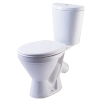 Унитаз-компакт Rosa Элегант белый (арматура и сиденье, косой выпуск) т cт000001506