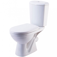 Унитаз-компакт Rosa Комфорт Люкс белый (арматура и сиденье микролифт, косой выпуск) т cт000107164