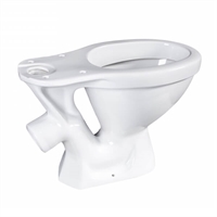 Чаша унитаза Универсал ЦОП белый (сиденье, косой выпуск) т тт000016927