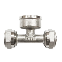 Тройник STI обжим с ВР 20х½