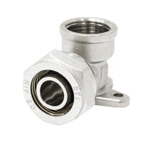 Уголок STI обжим с креплением (водорозетка) с ВР 16х½