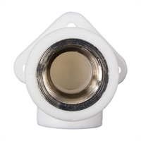 Угольник c креплением (водорозетка) PPRC MeerPlast ВР 20х½