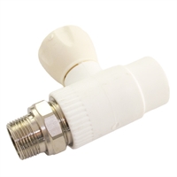 Кран шаровой PPRC MeerPlast прямой НГ 20х½