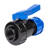 Кран шаровой ПНД разъёмный ВР 20х½