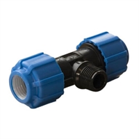 Тройник ПНД НР 32х¾