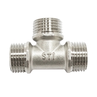 Тройник латунный STI 15 Н-Н-Н т 00000003505